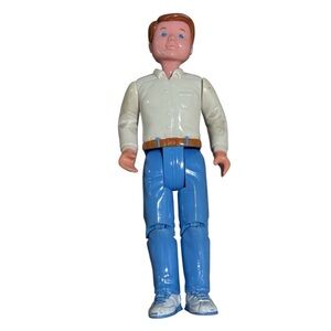Vintage Fisher Price Loving Family Dream Dollhouse Hispanic Male Dad Figure